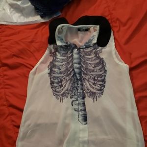 Womens skeleton tank